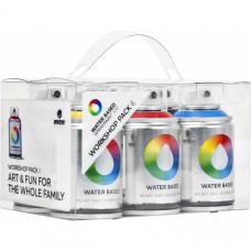 MTN Water Based Spray Paint Workshop Pack (6)